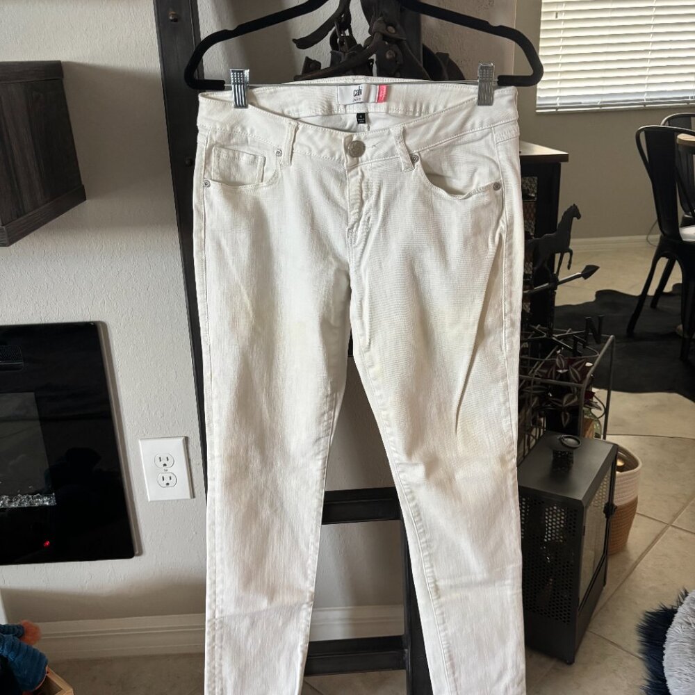 Cabi White Jeans